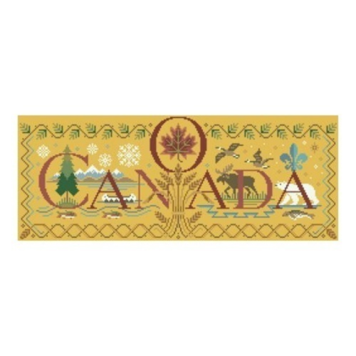 O'Canada Cross Stitch Pattern