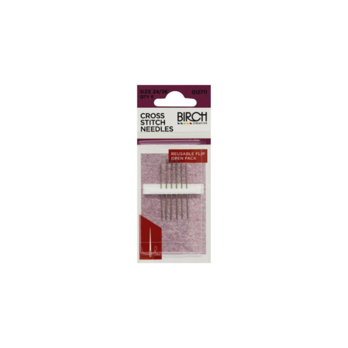 Birch Cross Stitch Needles size 24/26