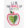 Bucilla  My 1st Stitch - Counted Cross Stitch Kit - Ur The Apple Of My Eye