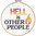 Hell Is Other People Cross Stitch Kit