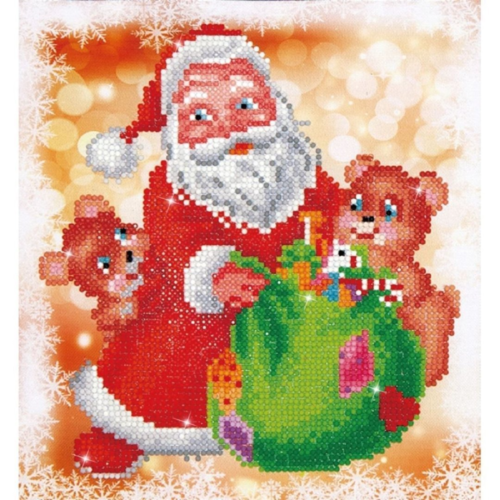 Santa & Teddies by DIAMOND DOTZ