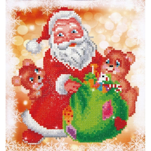 Santa &amp; Teddies by DIAMOND DOTZ