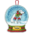 Dimensions Hope Snow Globe Ornament in Counted Cross Stitch