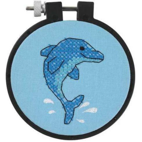 Dolphin Delight Learn A Craft Cross Stitch Kit