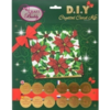 Crystal Card Kit "Poinsettias"