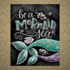 5D Diamond Painting Be A Mermaid ( Large) Square Drill