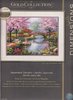 Japanese Garden in Counted Cross Stitch