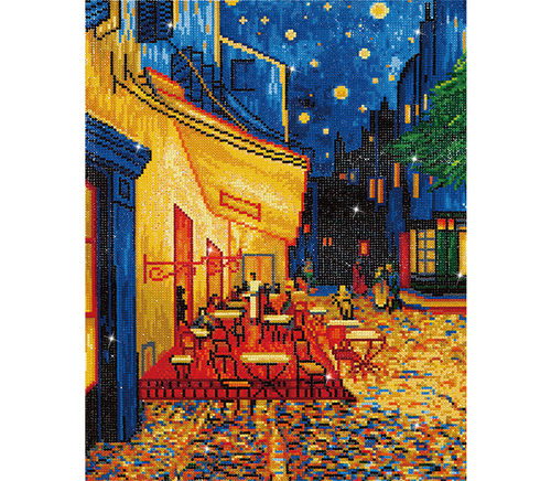 Diamond Dotz Cafe At Night Van Gogh