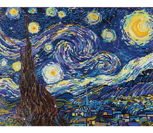 Diamond Dotz Starry Night Van Gogh