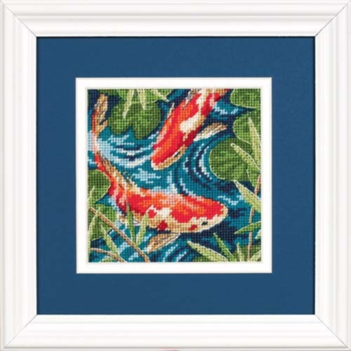 Koi Pond Cross Stitch Kit