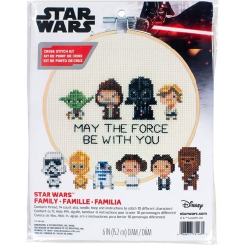 Star Wars Family, Counted Cross Stitch