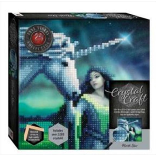 Crystal Craft CanvasAnne Stokes North Star