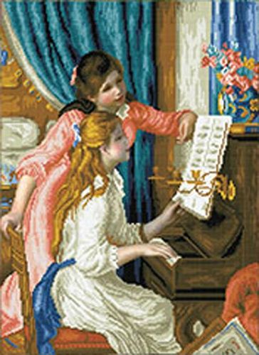 Diamond Dotz Kit, GIRL'S AT THE PIANO (RENOIR)