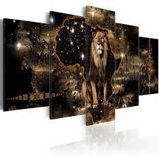 diamond embroidery lion,elephant,diamond painting 5 pcs full diamond mosaic